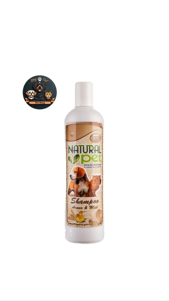 Shampoo Natural Pet Avena y Miel