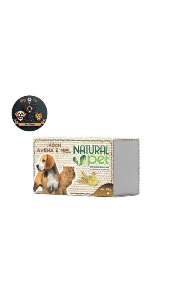 Jabón Natural Pet Avena y Miel