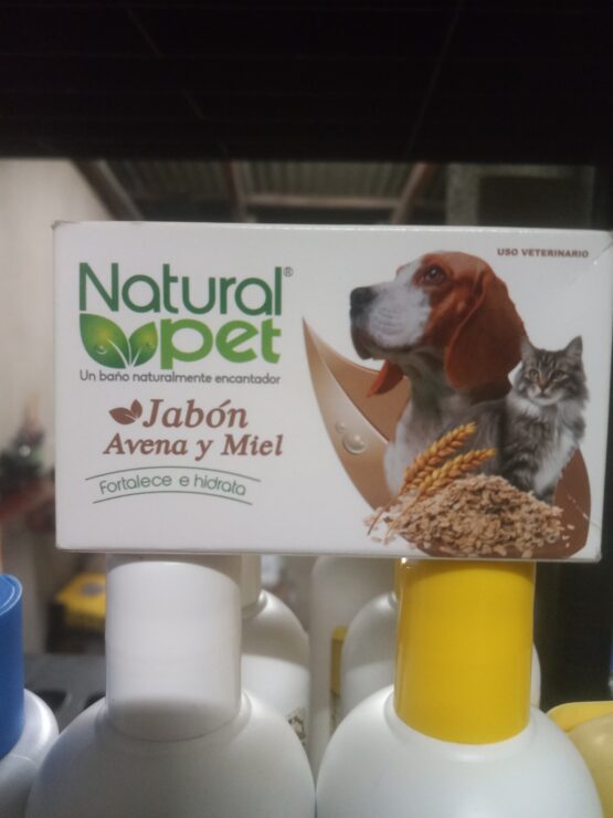 Jabon Natural Pet Avena y Miel - Imagen 2